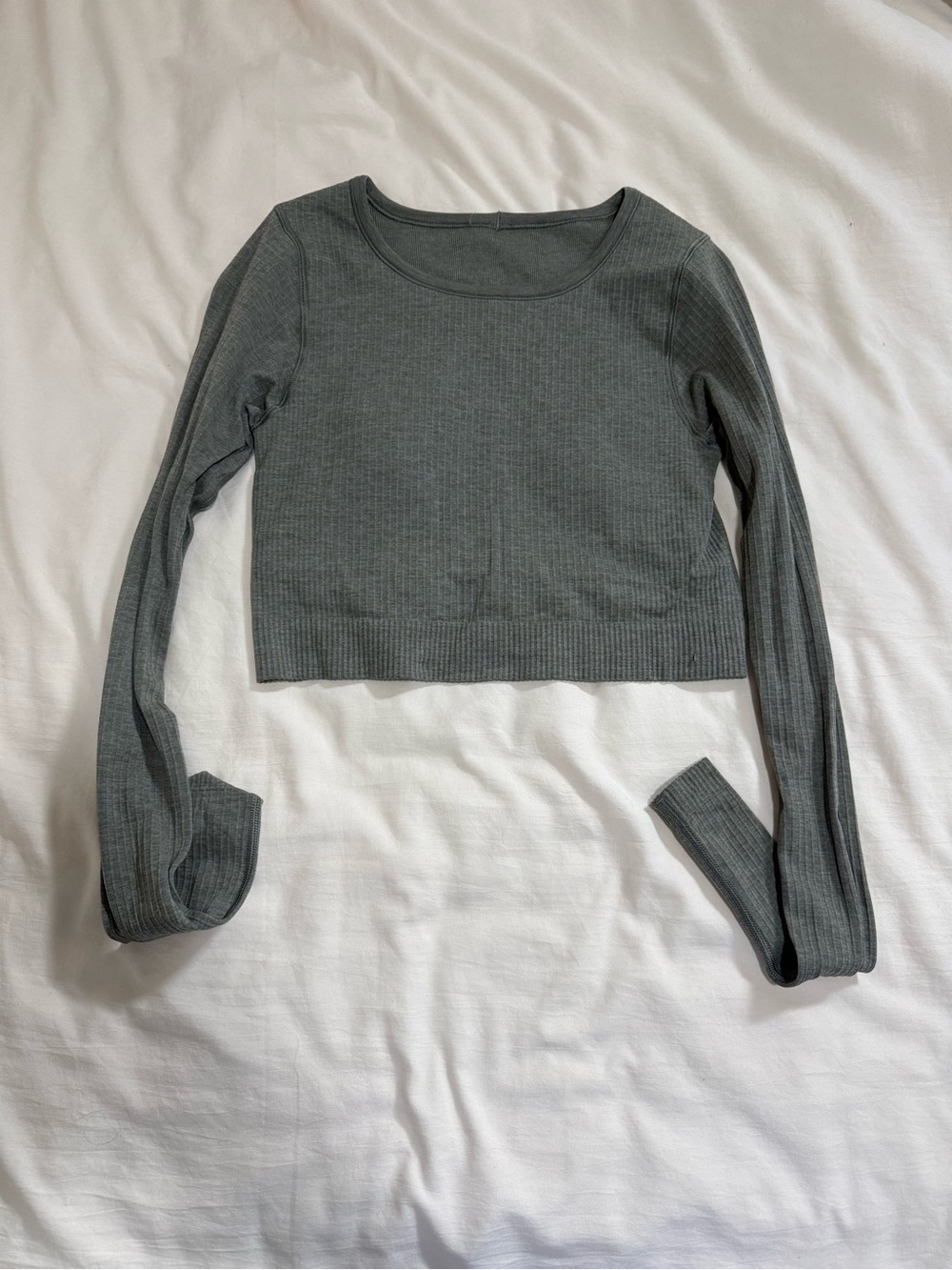 lululemon athletica Ebb to street Long-Sleeve Crop Top